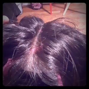 100% Real human  hair wig